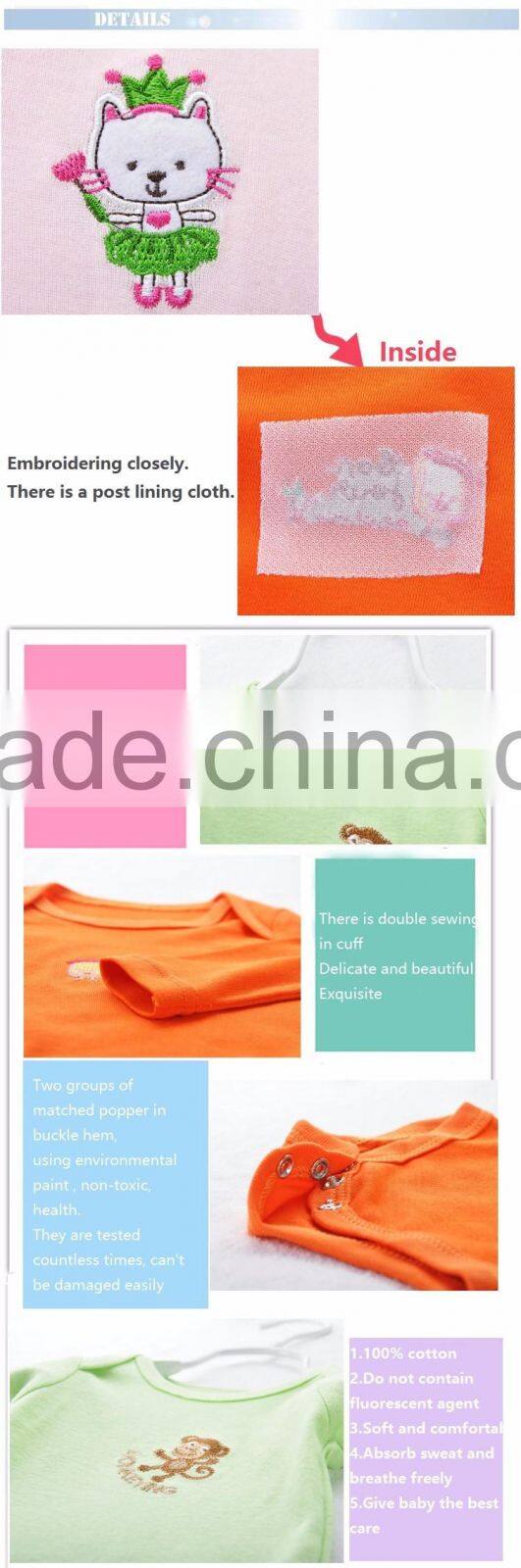 rompers baby girls boys/baby long sleeve rompers