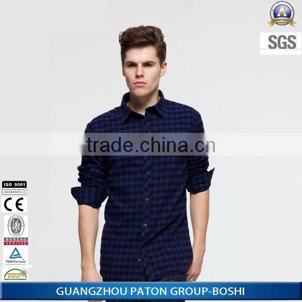 Mens Plaid Shirts Red and Black Western Office Wear for summer