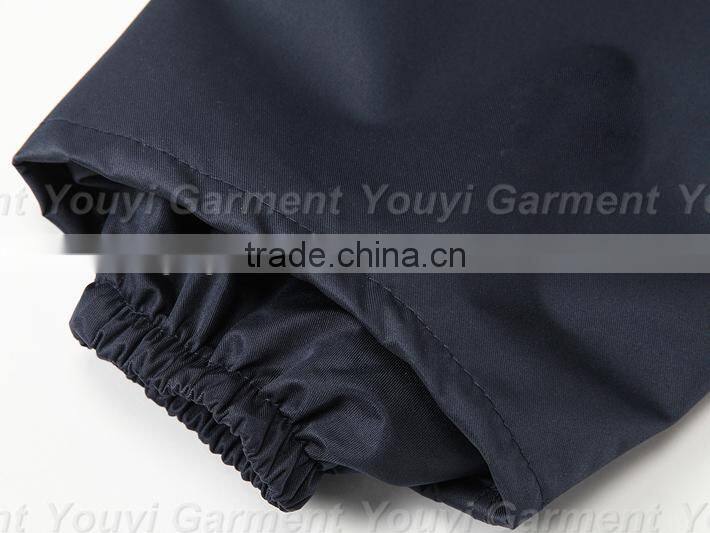 durable reflective mens raincoat with hood