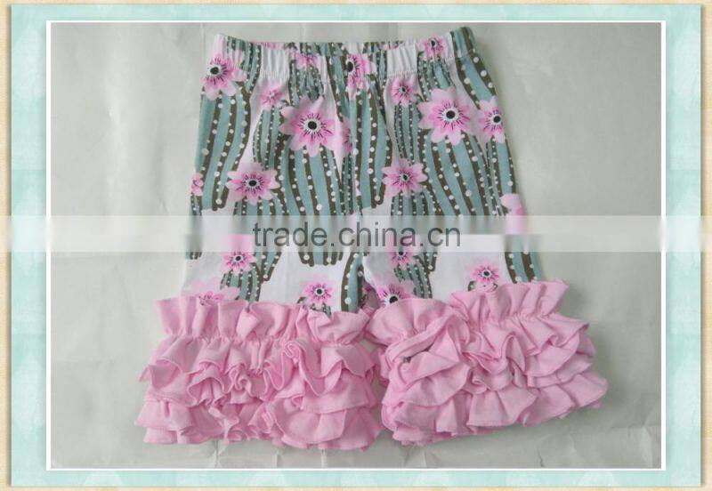 Baby Girls Fashion Short Pants Newborn children ruffle Shorts Cotton Puffy Shorts Wholesale
