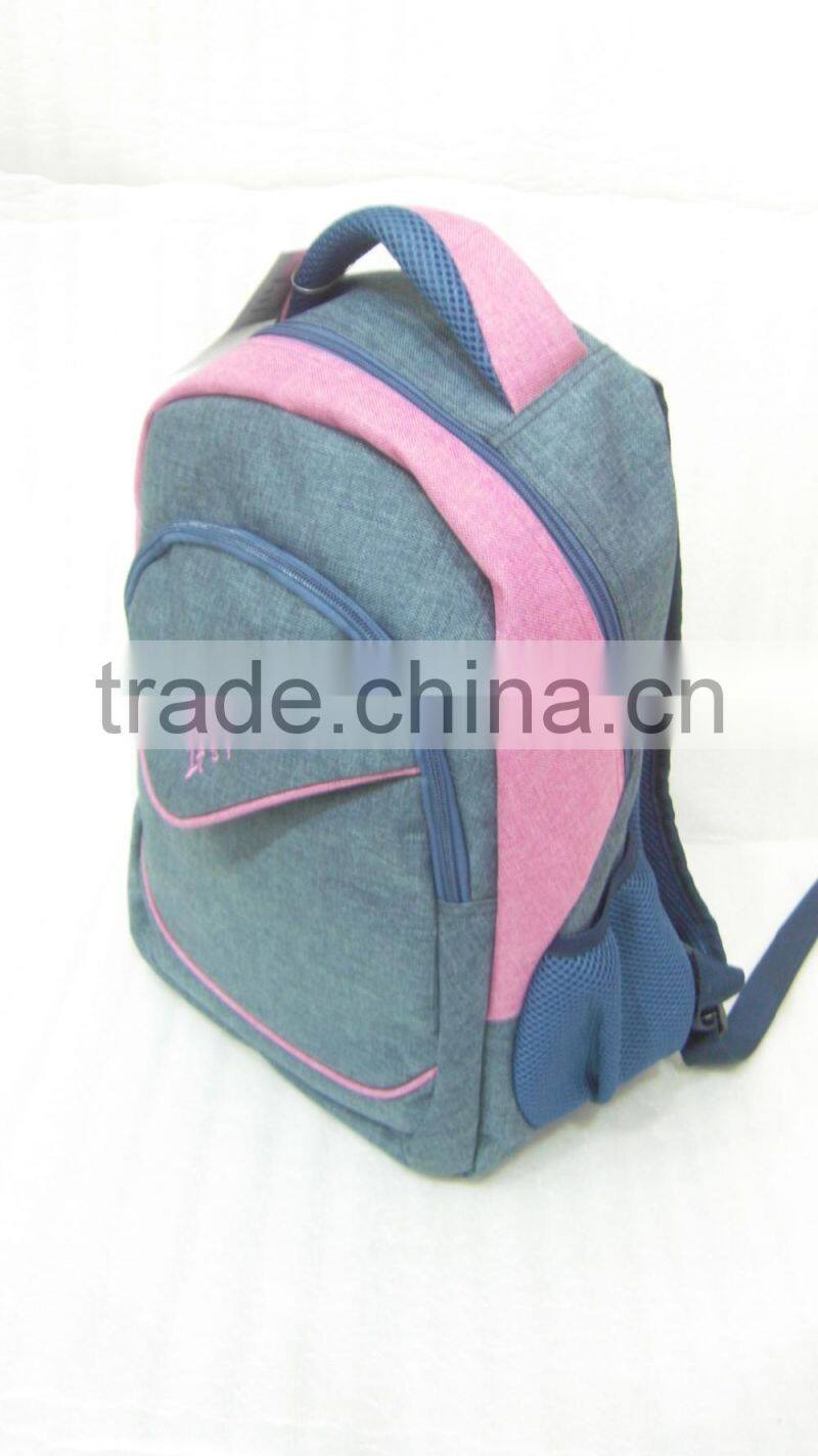 2017 latest custom new design high school backpack
