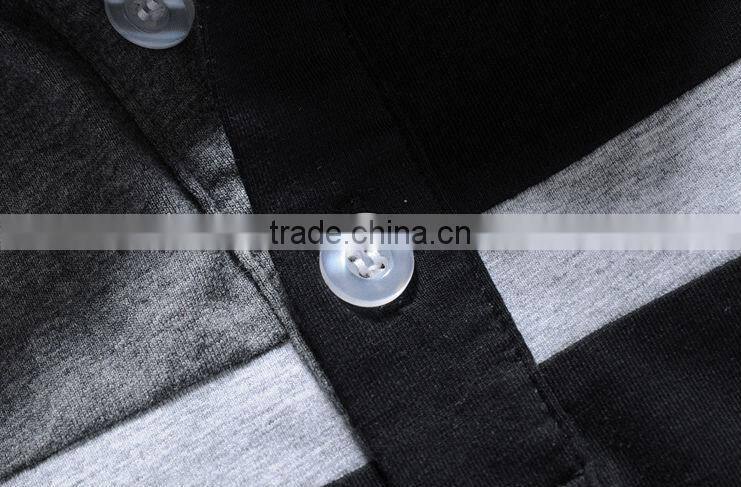 2014 Fashion Style Color Combination Polo Shirt Cotton for Men