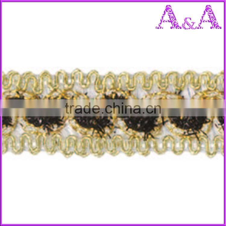 Decorative beaded trim for bikni dress