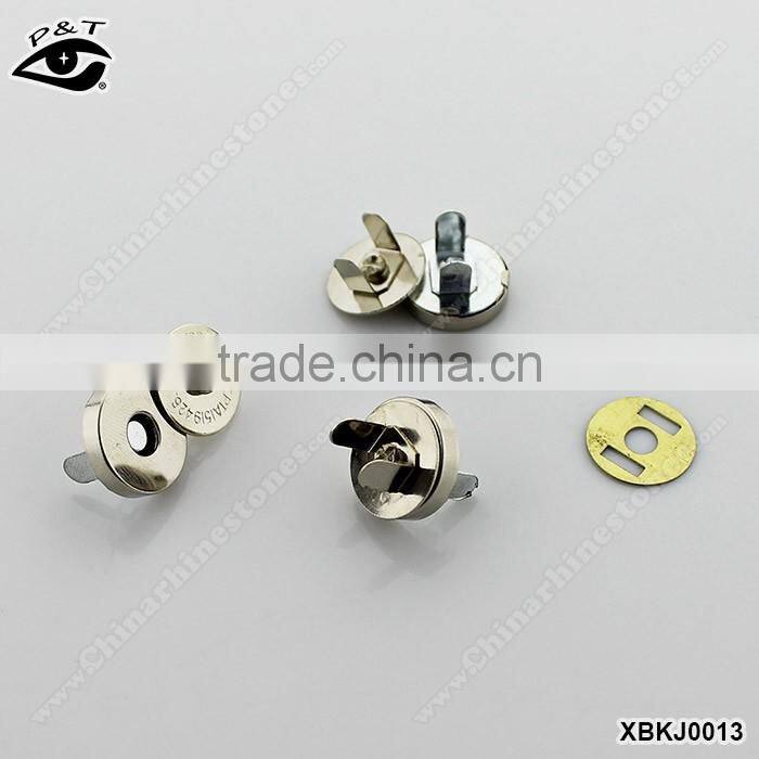 Hot sale magnet button for handbag metal magnet button for purse