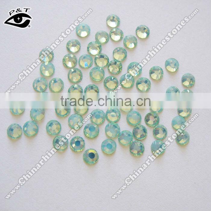 New colors Green Opal SS12 Flat back crystal for nail dress bags
