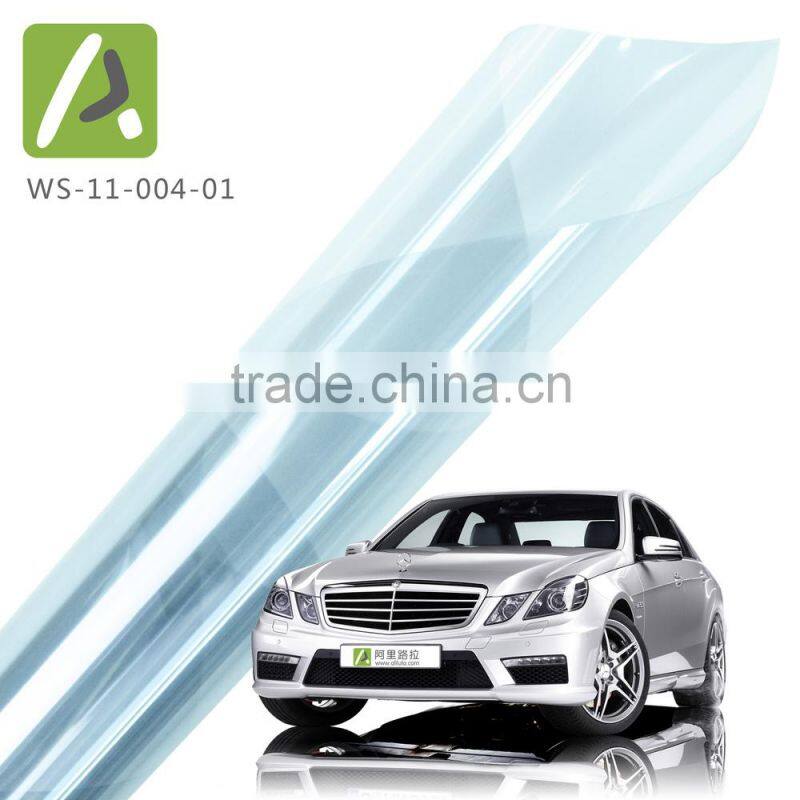 High visilible self-adhesive glass metalism film protective car window tint film