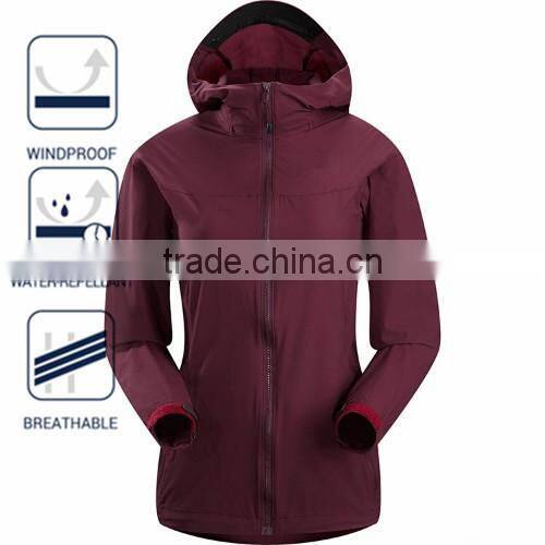 Hooded Lightweight Windbreaker Jacket with bag