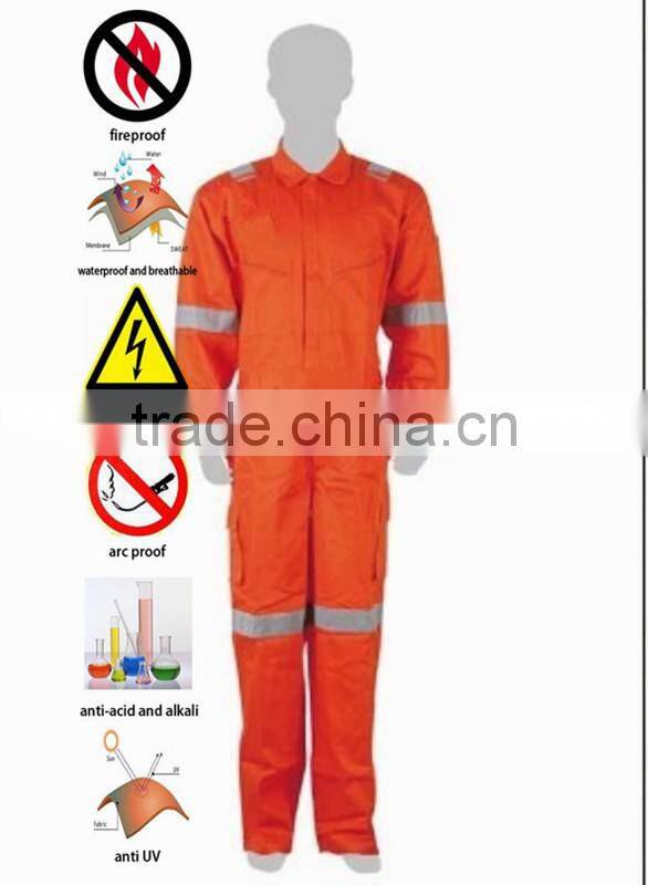 2016 Water Repellent FR nonwoven coverall for men