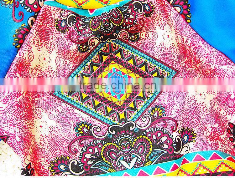 2017 long sleeves floral baby swimwear