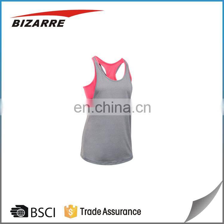 Plus size customized running vest wholesale