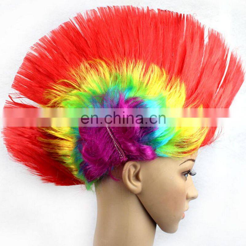 Funny Clowns human Hair Wig for party