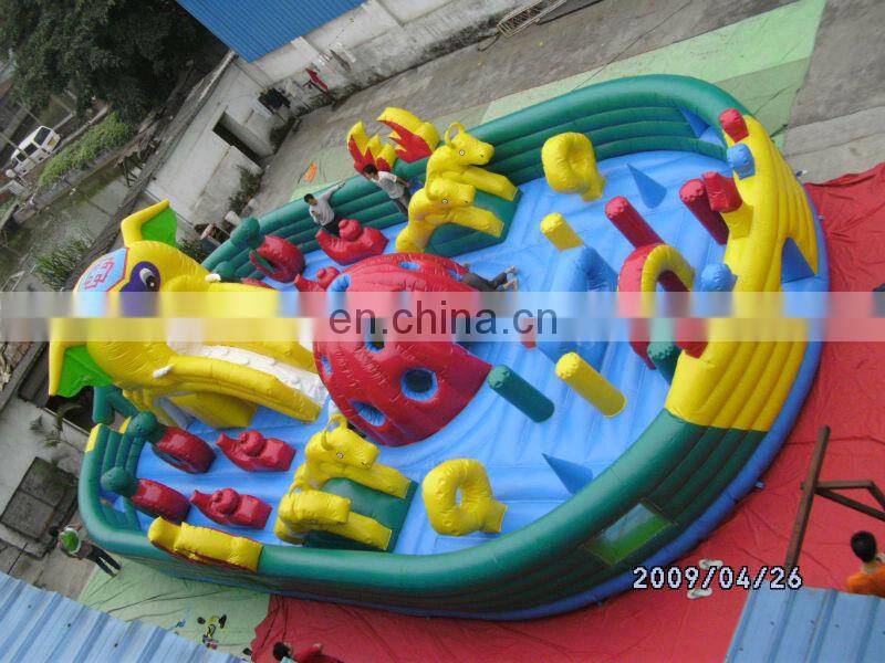Inflatable Outdoor Amusement Park Game For Kids