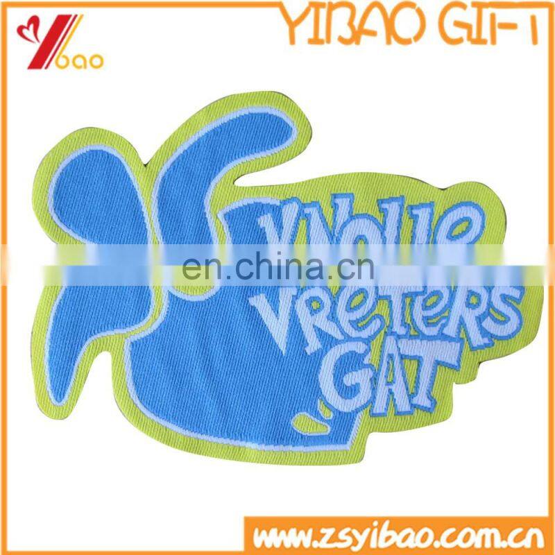 vivid figure design embrodery patch with iron on back