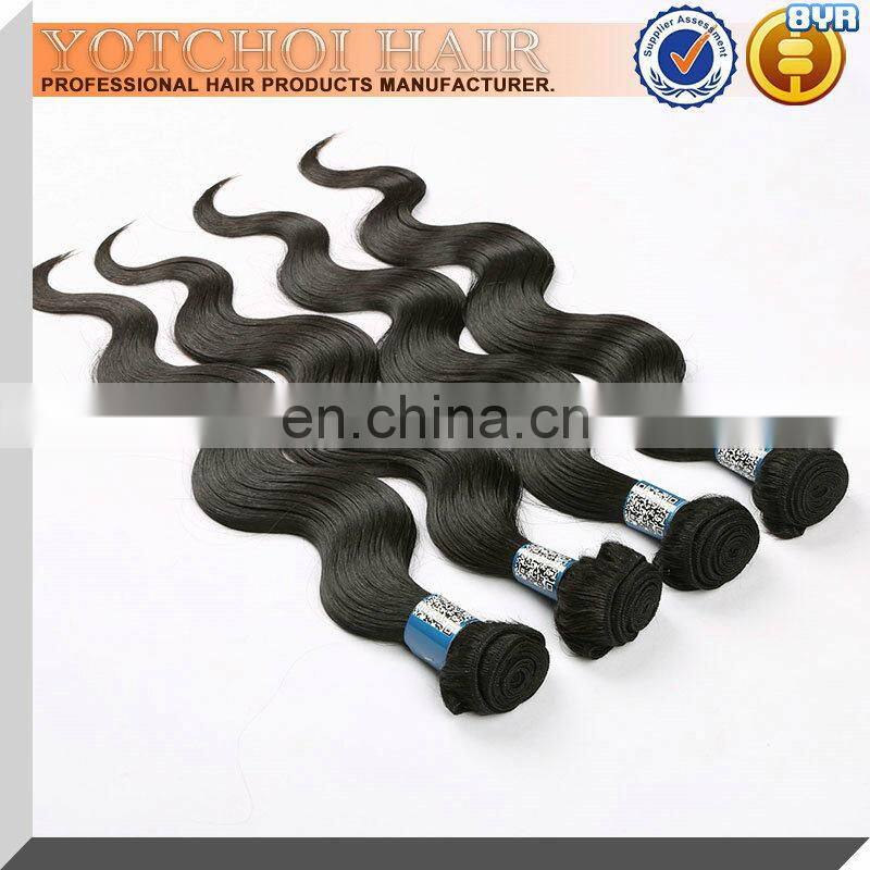 Dropshipping for unprocessed virgin brazilian hair extensions,100% human body wave hair bundles