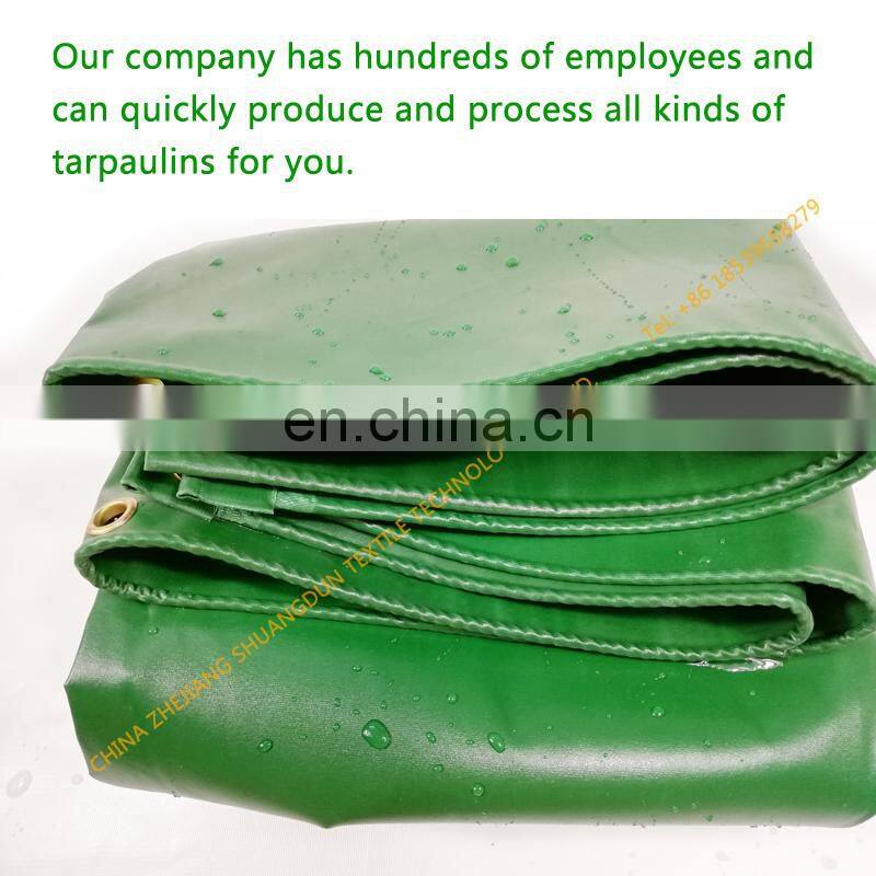 Waterproof canvas outdoor cover cloth truck cover cloth green yellow and blue all kinds of colors.