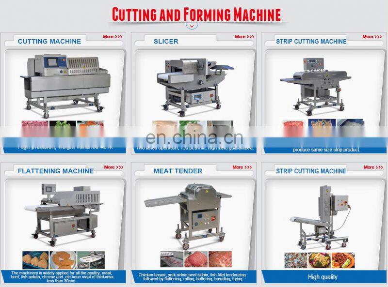Chicken breast filleting machine