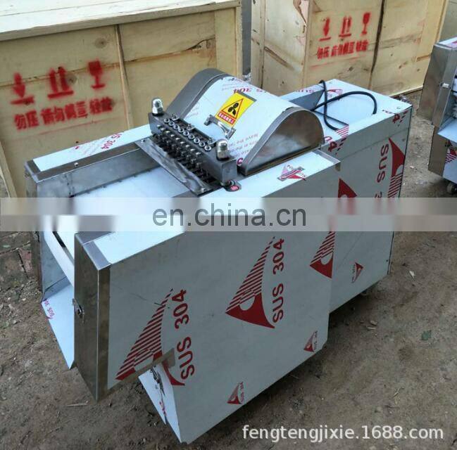 Automatic Whole Frozen Raw Chicken Leg Meat Cutting Machine for price