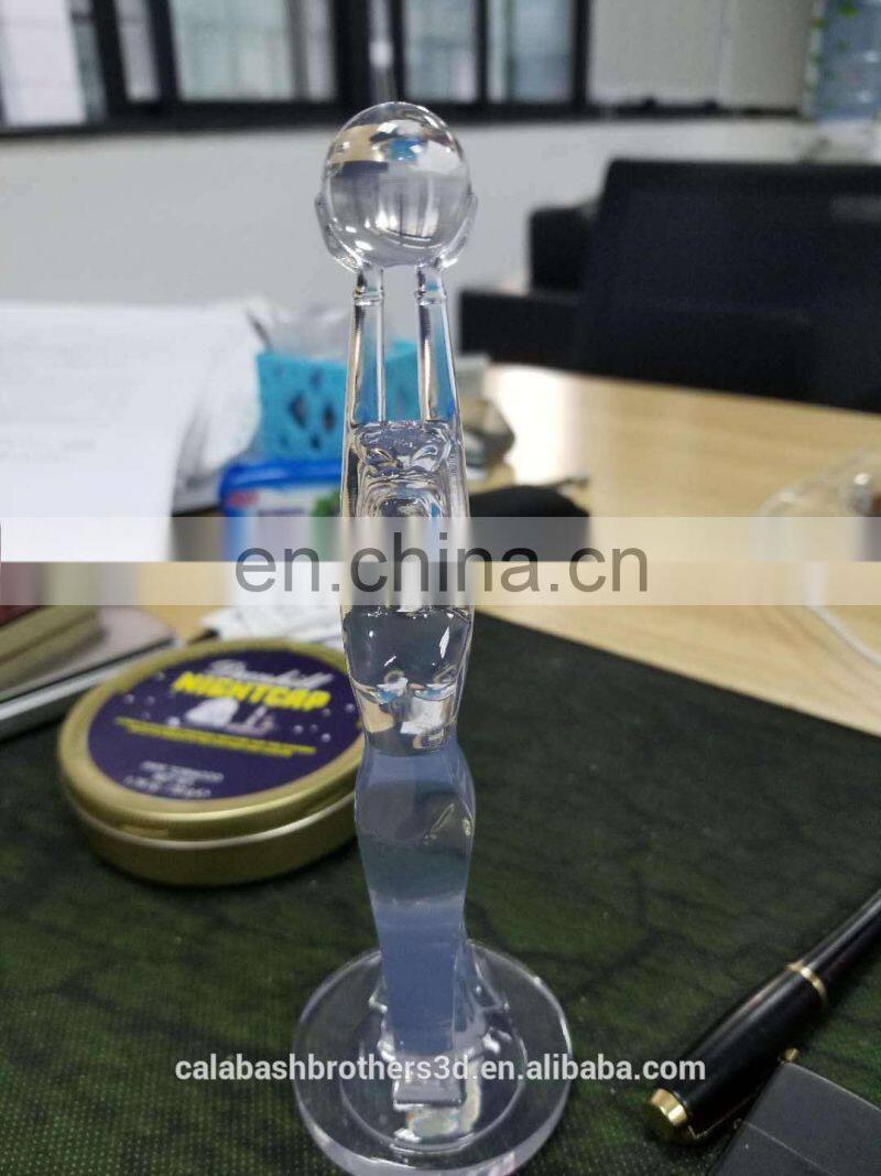 Small MOQ Custom Gold Silver Cups 3D Printing Award Trophy Cup