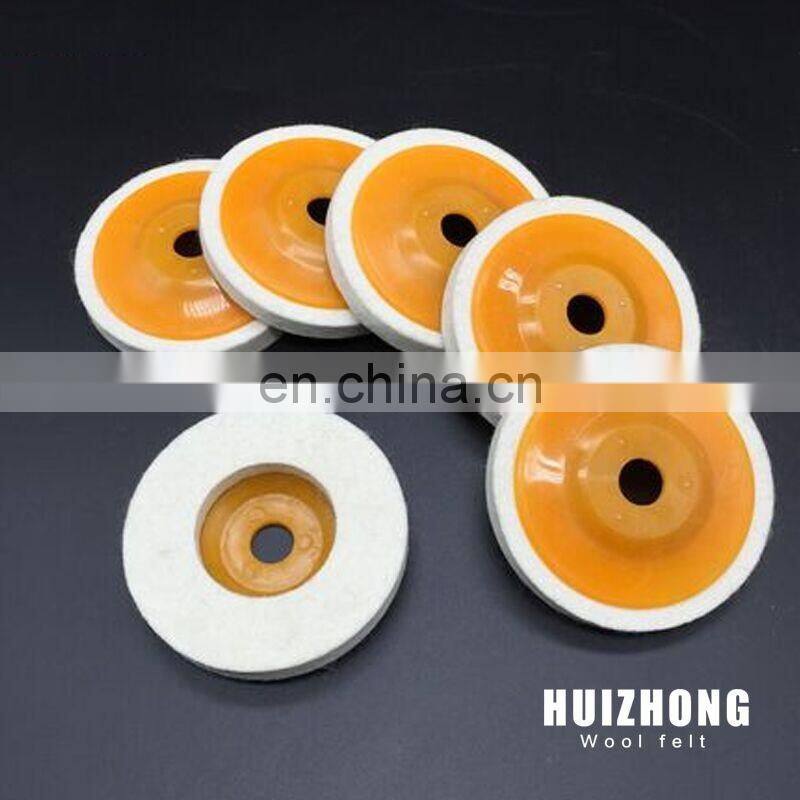 100% Pure Wool Felt Polishing Pad For Marble
