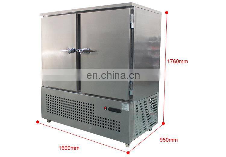 Restaurant commercial quick food freezing blast freezer for fish