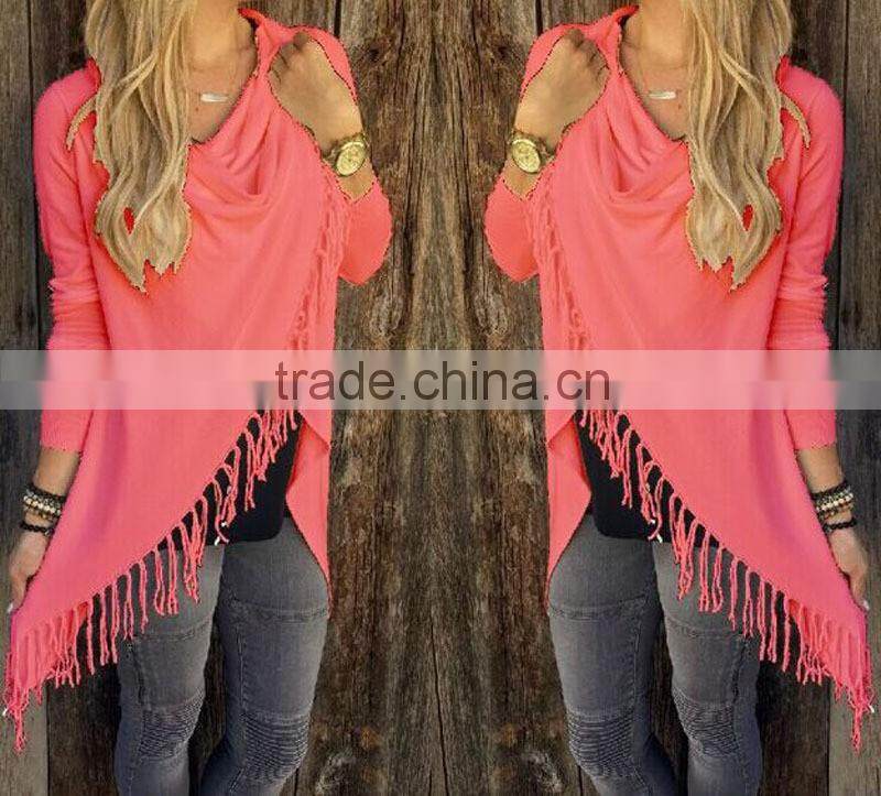 Ladies Causal Shirt Long sleeve Stripe Blouse Stylish apparel Women Clothing Tee Shirt for Women