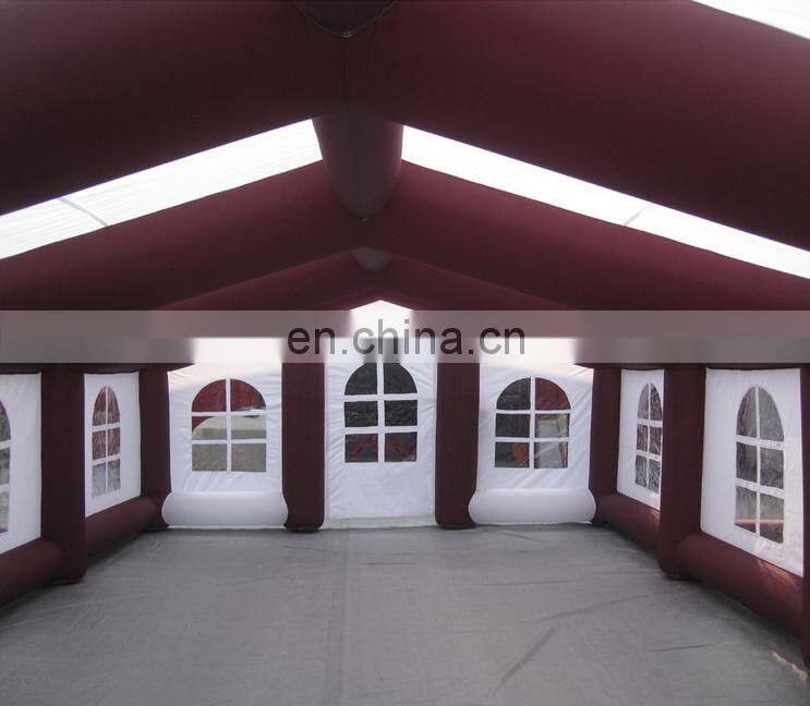 China factory sale half transparent inflatable dome tent,inflatable bubble tent,inflatable igloo tent with good price