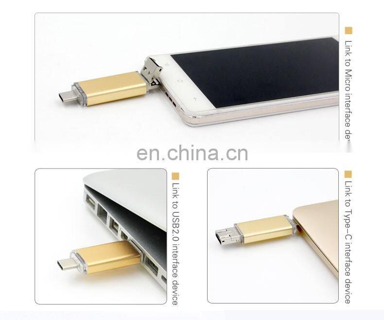 2018 hot USB 2.0 Type C Flash Drive OTG USB-C Memory Stick U Disk 16GB
