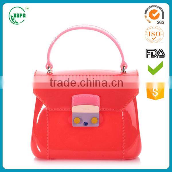 Manufacturing Small Convenient Pvc Jelly Tote Bag