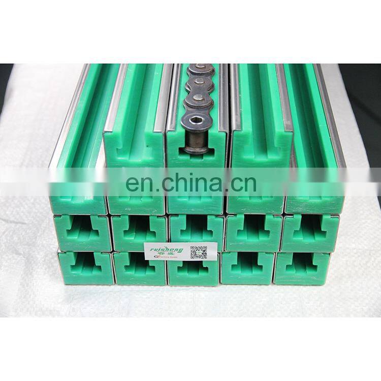 Oem Custom Length Size Wear Resistant Sliding Door Track Rail Nylon Plastic Chain Guide