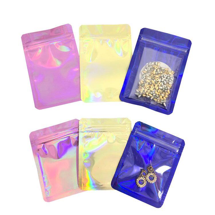 sample size coffee bean bag smell proof mylar bags black white green blue pink red color aluminum foil small packaging mylar zip