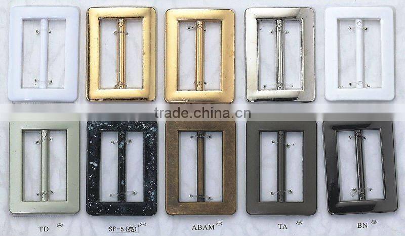 35mm fashional&elegant gold buckle in square shape