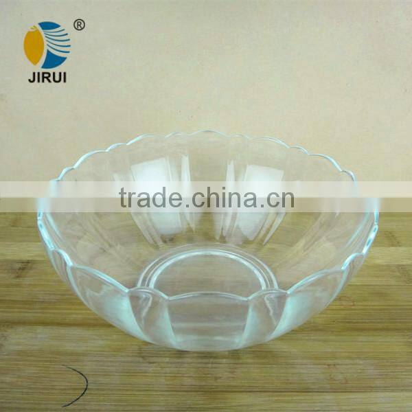 clear glass bowl & vegetables storage glass bowl & food storage clear glass bowl