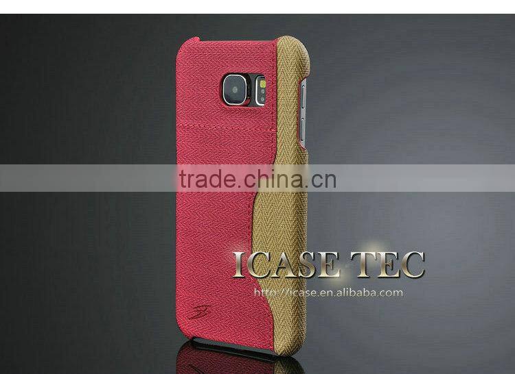 2015 Wholesale Mobile Phone Leather Case for Samsung Galaxy S6