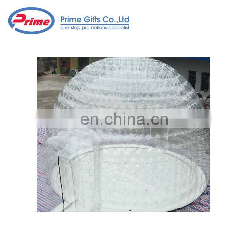Faddish Transparent Inflatable Bubble Camping Tent with Your Logo