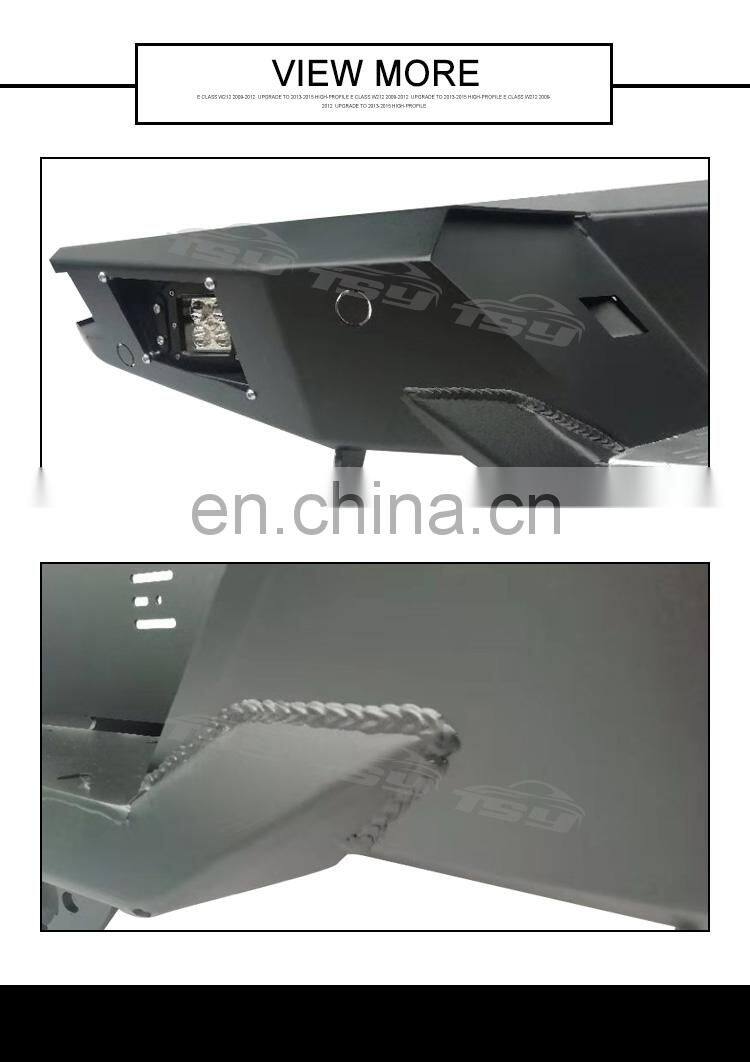 New Style Steel Rear bumper For Toyota Hilux Rocco 2020 pickup