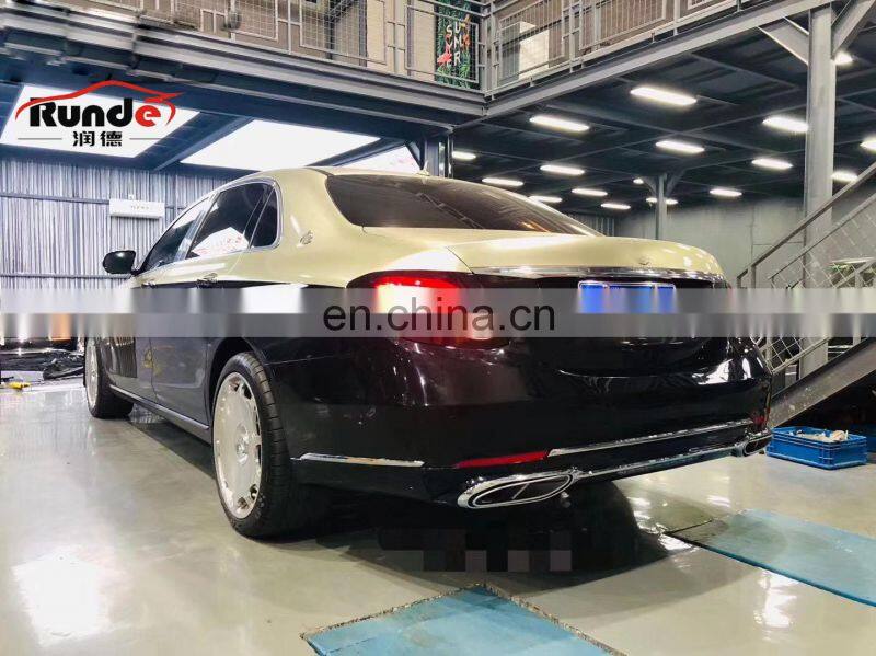 RUNDE W213 Fashionable MABAH Style Car Bumper Car Full Bodykits for 2016-2020 Mercedes BENZ W213