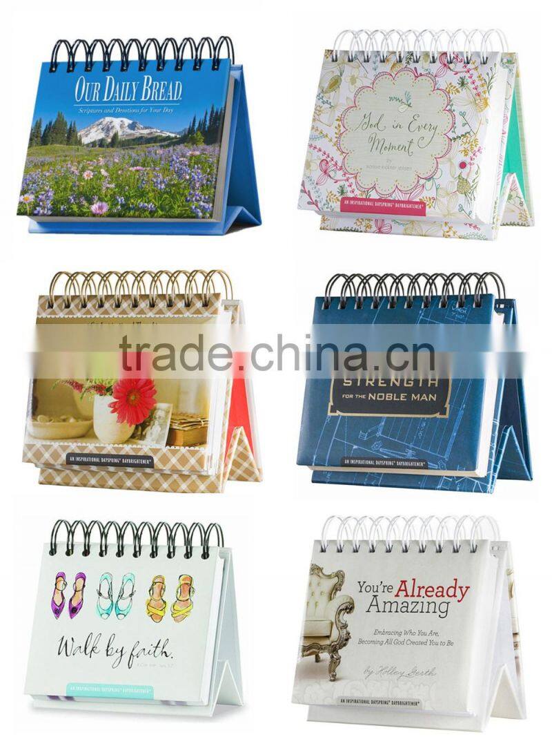 custom photo desk pad calendar wall calendar printing