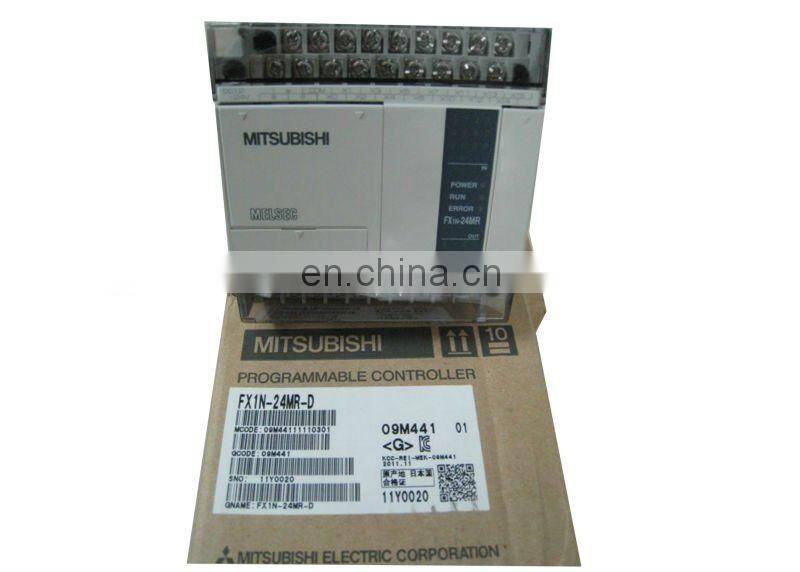Mitsubishi PLC FX1N-24MR-D Genuine Mitsubishi PLC FX1N-24MR-D FX1N Series Good Quality