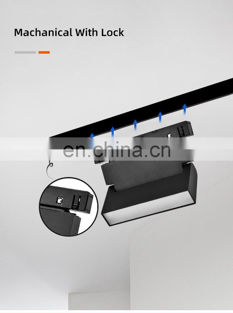 HUAYI Wholesale Price Modern Flood Lamp Clothing Shop 6w 12w Magnetic LED Track Light