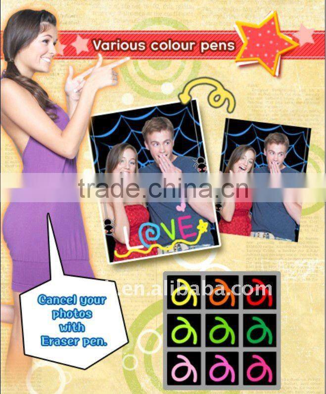 Discoland Playground Fun Photo Vending Booth kiosk