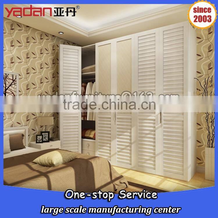 wooden 3 doors wardrobe closet,wood wardrobe with louvered doors,wardrobe cabinet designs