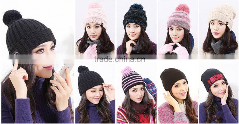 2015 fashion cheap knitted red mittens