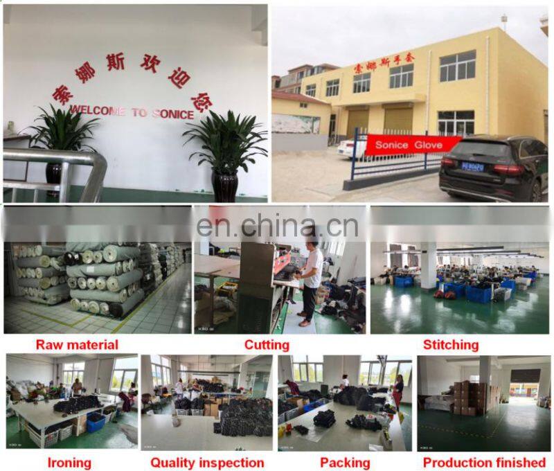 Oilfield Sandy Nitrile Cut Resistant TPR Anti Impact Mechanic Gloves Construction