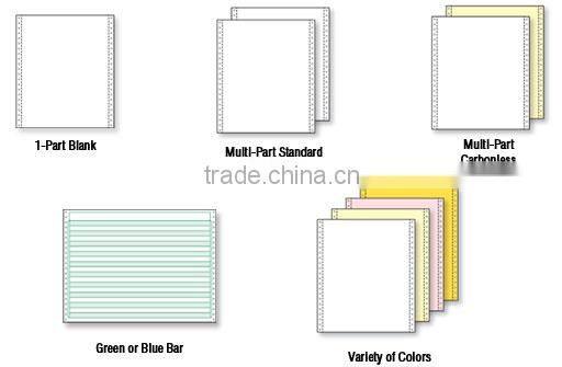 Carbonless Continuous Computer Paper