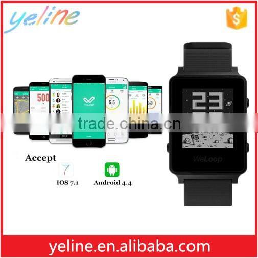 Hot innovative 2016 fitness heart rate monitor leather wristlet