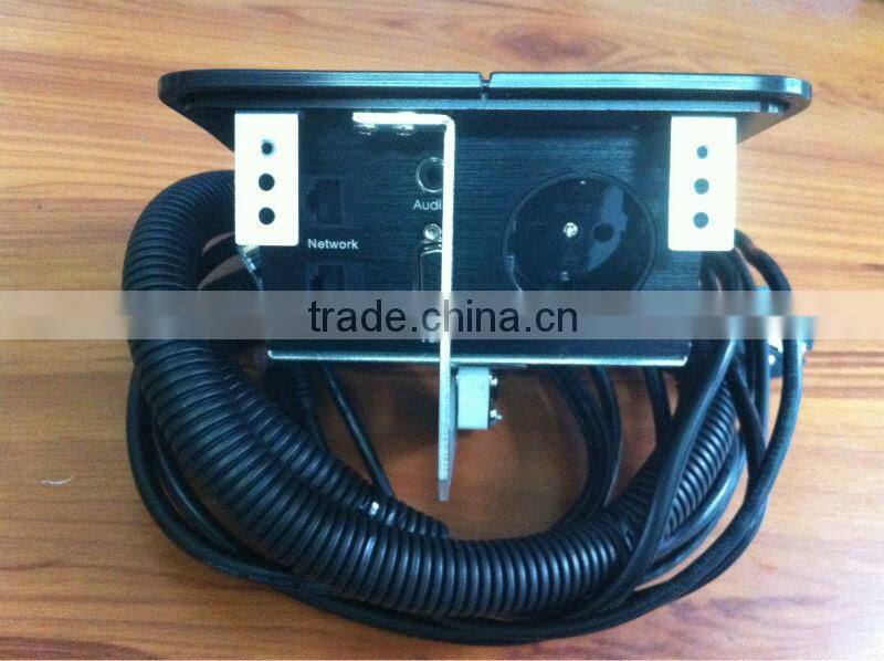 Factory Supply Multimedia Office Desk Socket For Conference Table