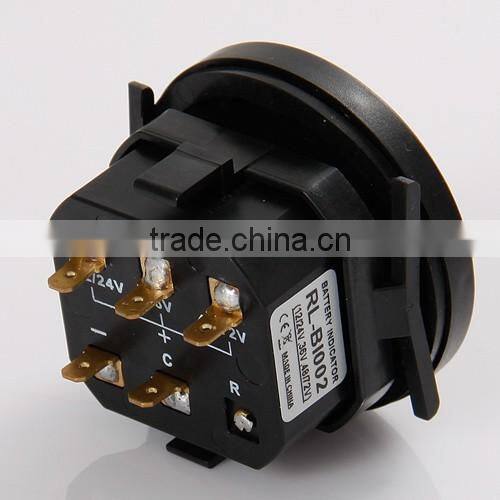 LCD Battery Level Indicator Voltmeter for Lawn Care or Floor Care Equipment