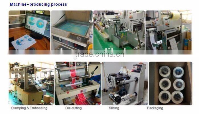 Waterproof Lable Sticker Accept OEM and ODM sticker paper