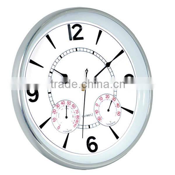 Weather Station Clock With Temperature and Humidity