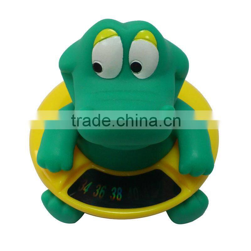 Baby water bath thermometer with cartoon tiger various shape